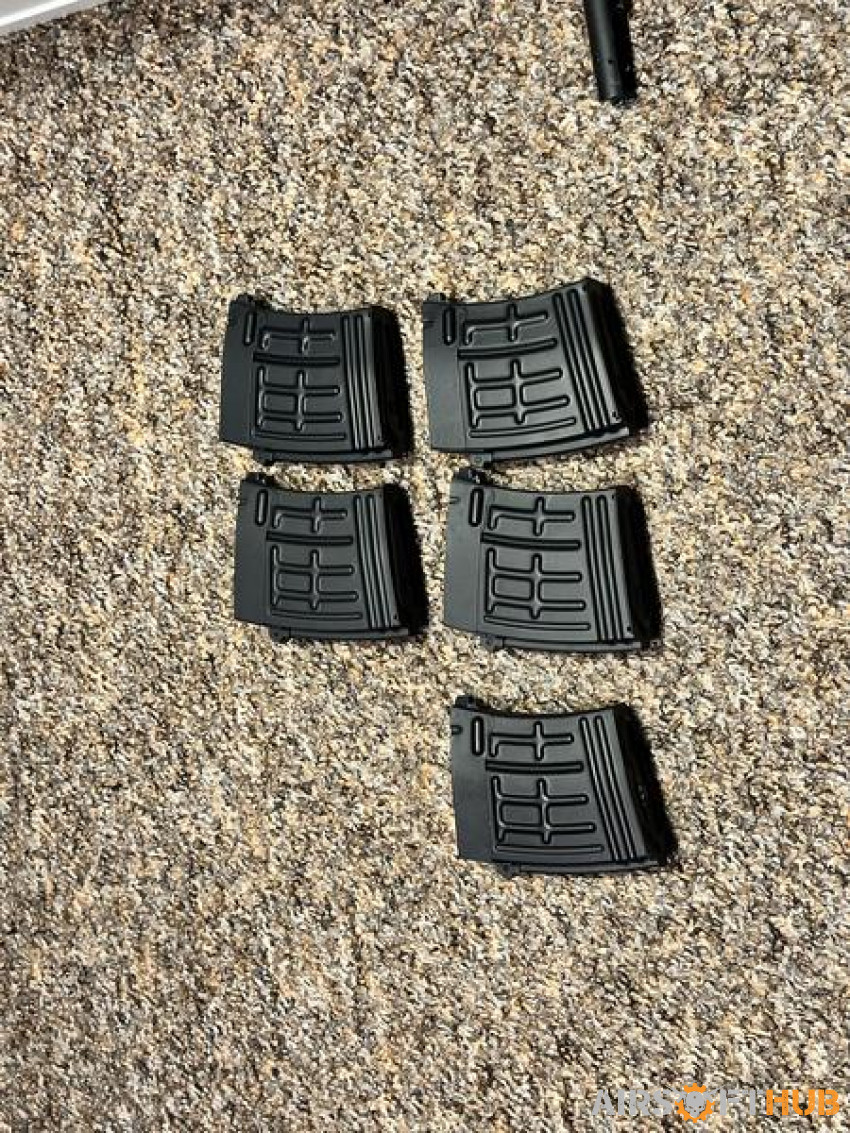 SVD CYMA MAGS - Used airsoft equipment