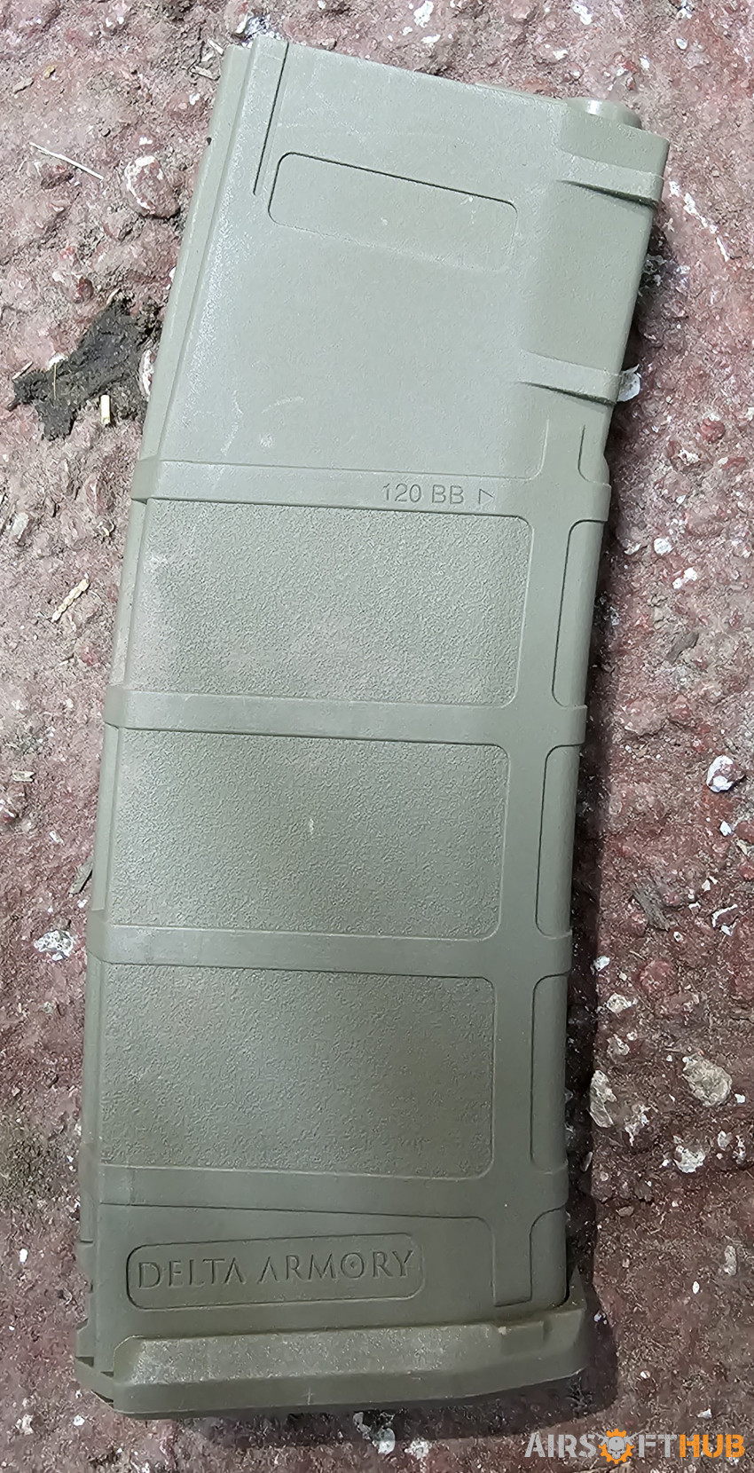 Delta Armory 120rnd Mid Cap Ta - Used airsoft equipment