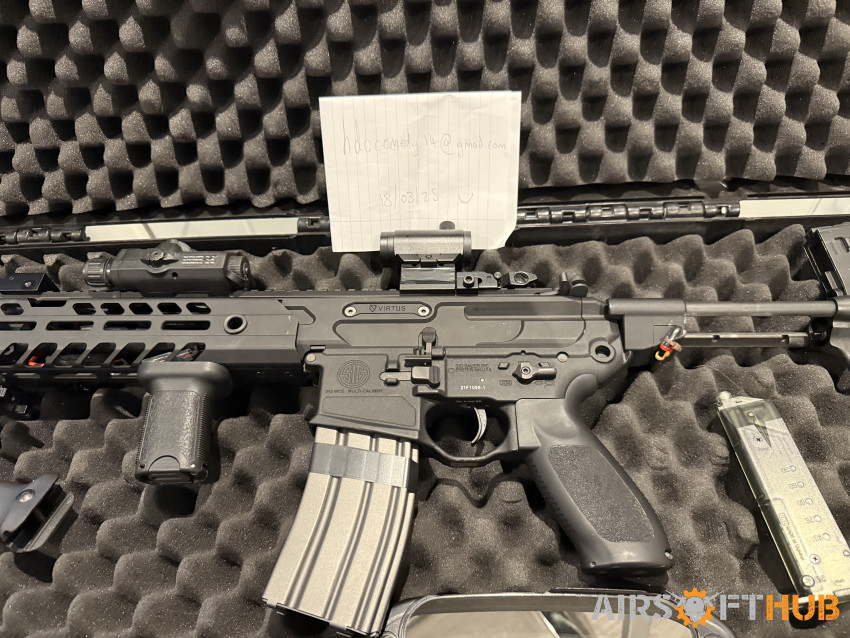SigAir MCX Proforce Virtus - Used airsoft equipment