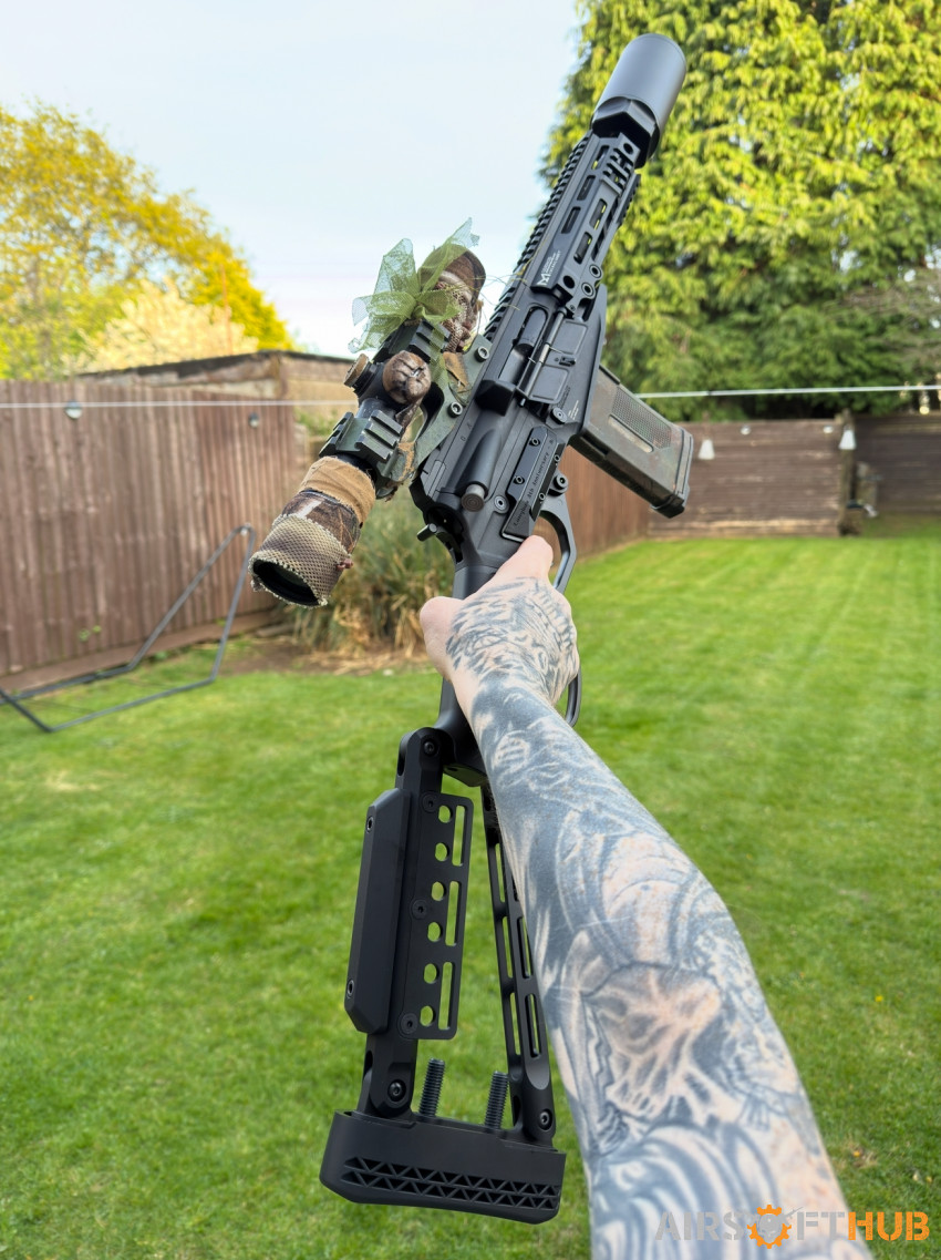 Full Upgraded G&G Levar HPA - Used airsoft equipment