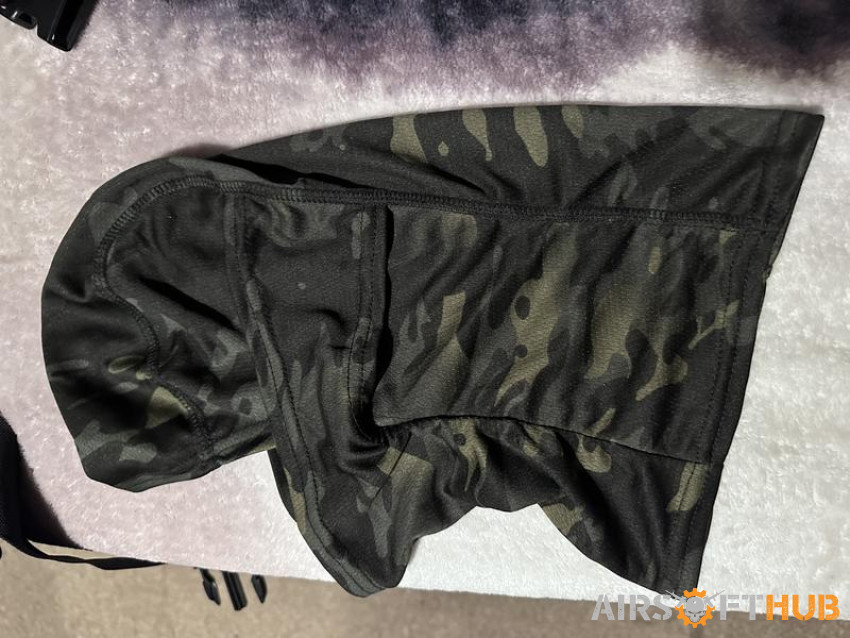 Dark camo balaclava - Used airsoft equipment