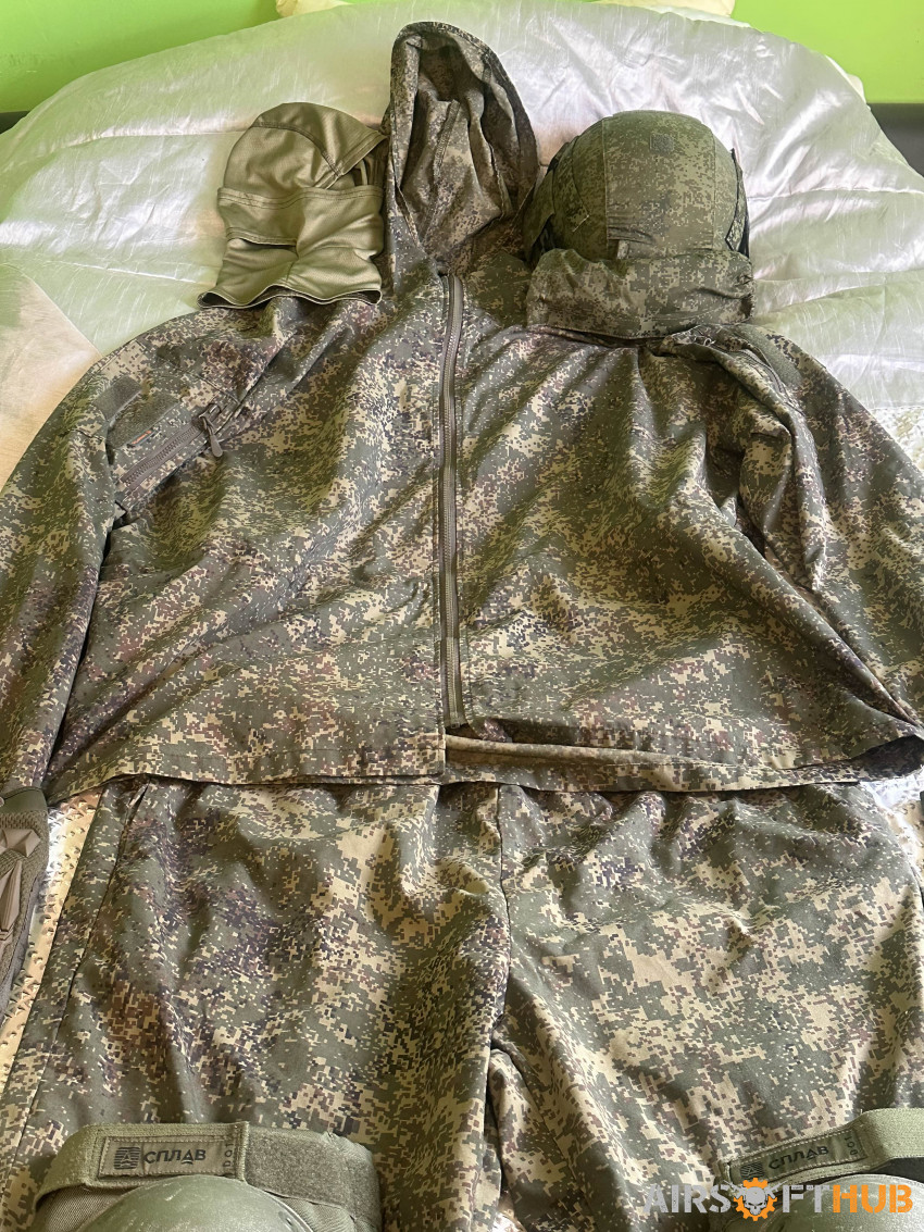 Russian Digi flora full kit - Used airsoft equipment