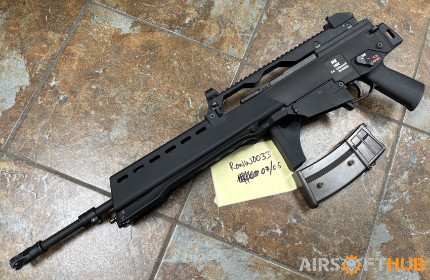 WE G36E Gas Blowback Rifle - Used airsoft equipment
