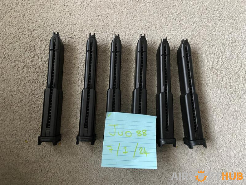 G&G  SMC9 / GTP9 mags - Used airsoft equipment