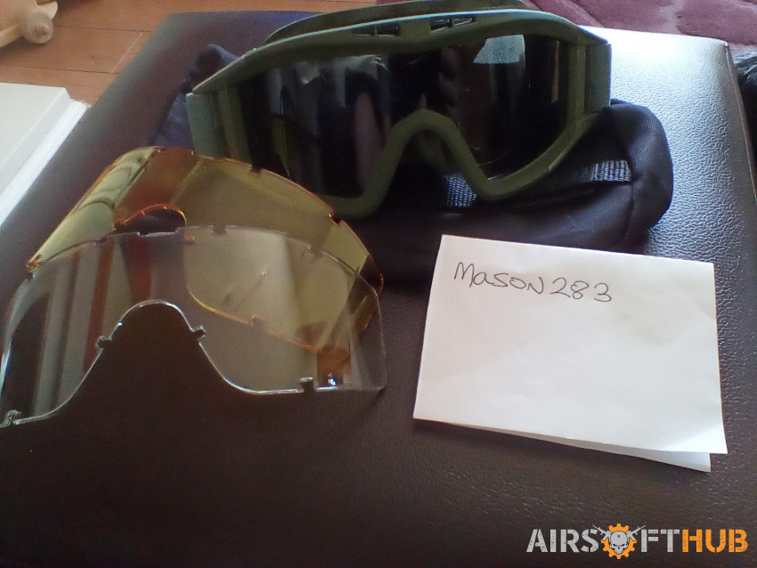 Full Framed Goggles - Used airsoft equipment