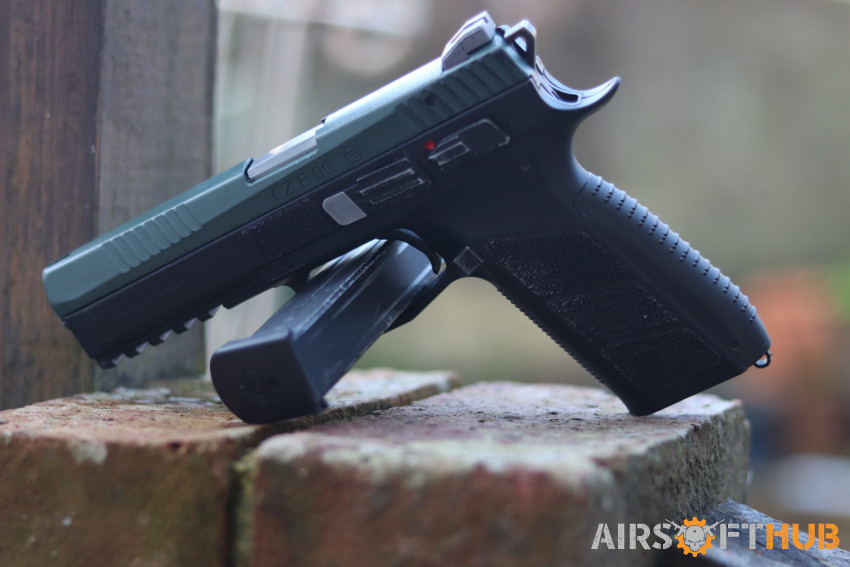 ASG CZ-P09 GBB - Used airsoft equipment