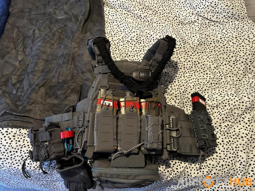 Nirpol RIF and plate carrier - Used airsoft equipment