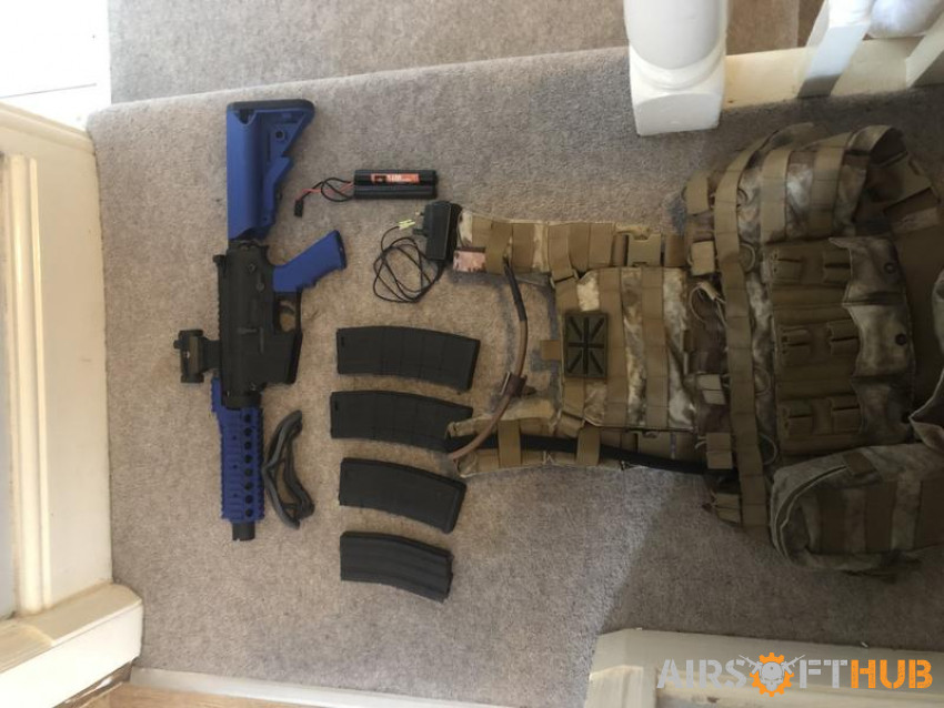 Airsoft kit Nupro pioneer - Used airsoft equipment