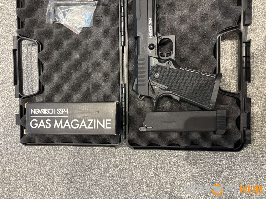 Novritsch ssp1 co2 with 2 mags - Used airsoft equipment