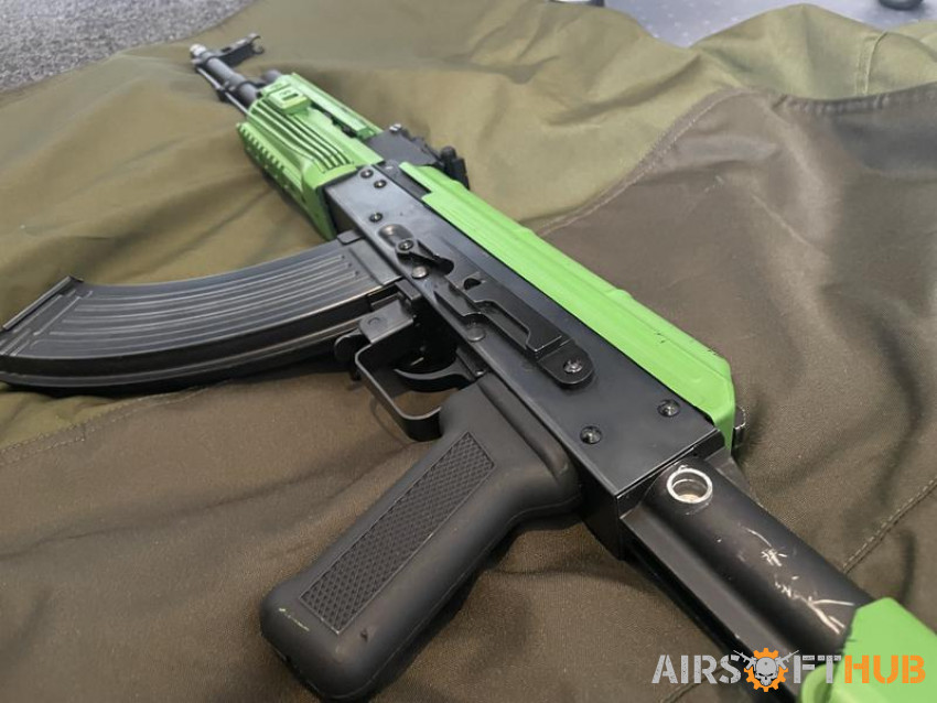 WE AK47 PMC GBBR - Used airsoft equipment