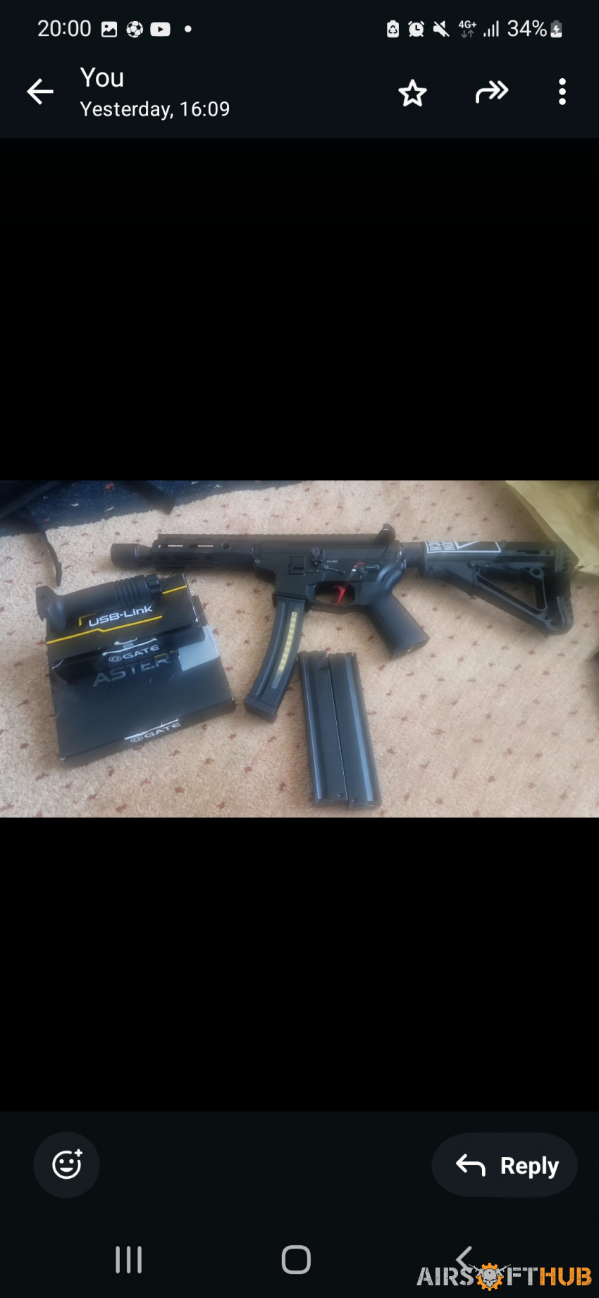 Cyma platinum 9mm - Used airsoft equipment