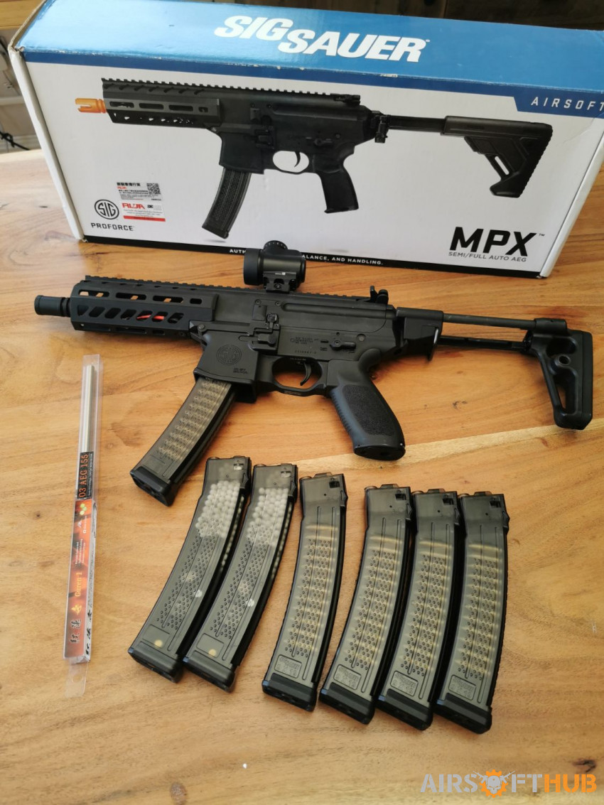 VFC MPX like new with extras - Used airsoft equipment
