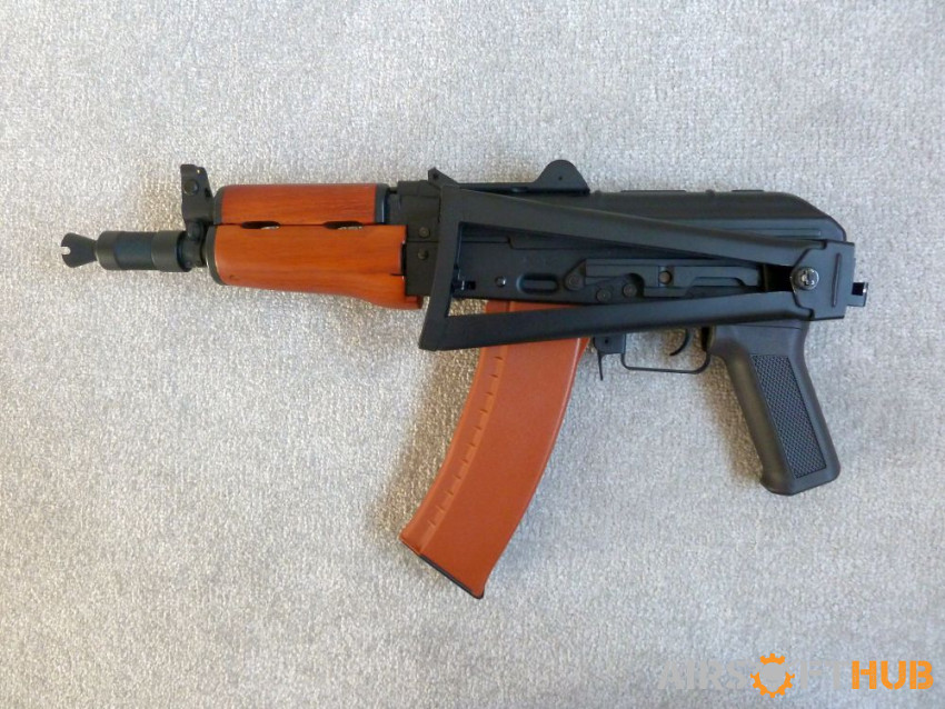 Cyma CM.045A AKS-74U real wood - Used airsoft equipment