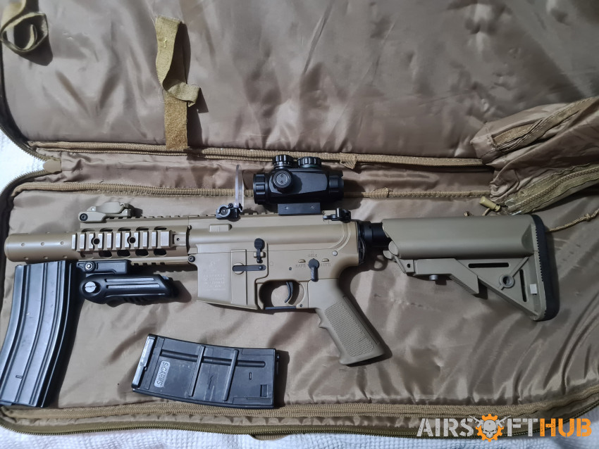 SIG SAUER 556 and SMG - Used airsoft equipment