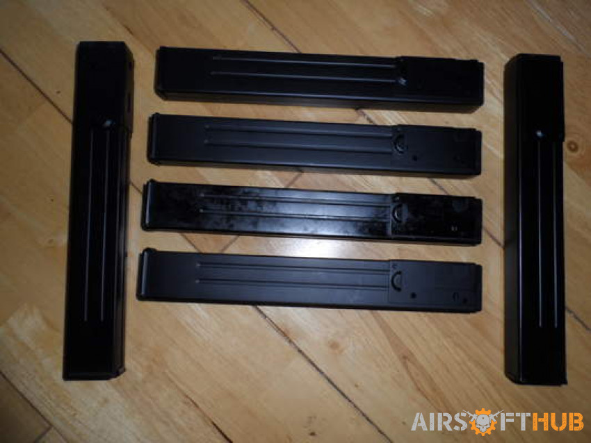 6x MP40/Sten Magazines - NEW - Used airsoft equipment