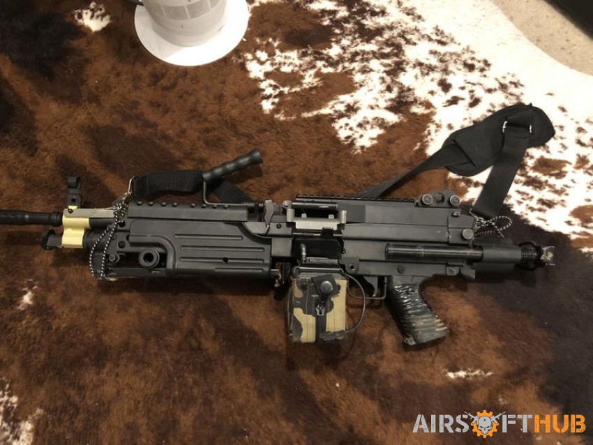 A&K m249 saw - Used airsoft equipment