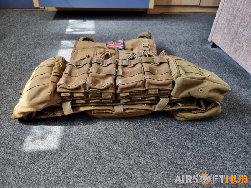 Warrior ricas plate carrier ra - Used airsoft equipment
