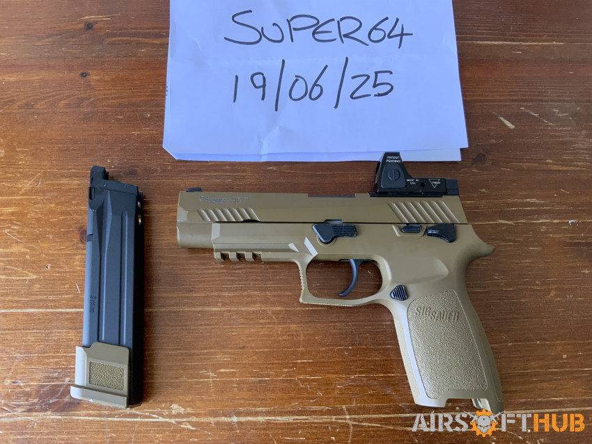 Sig Air M17 - Used airsoft equipment