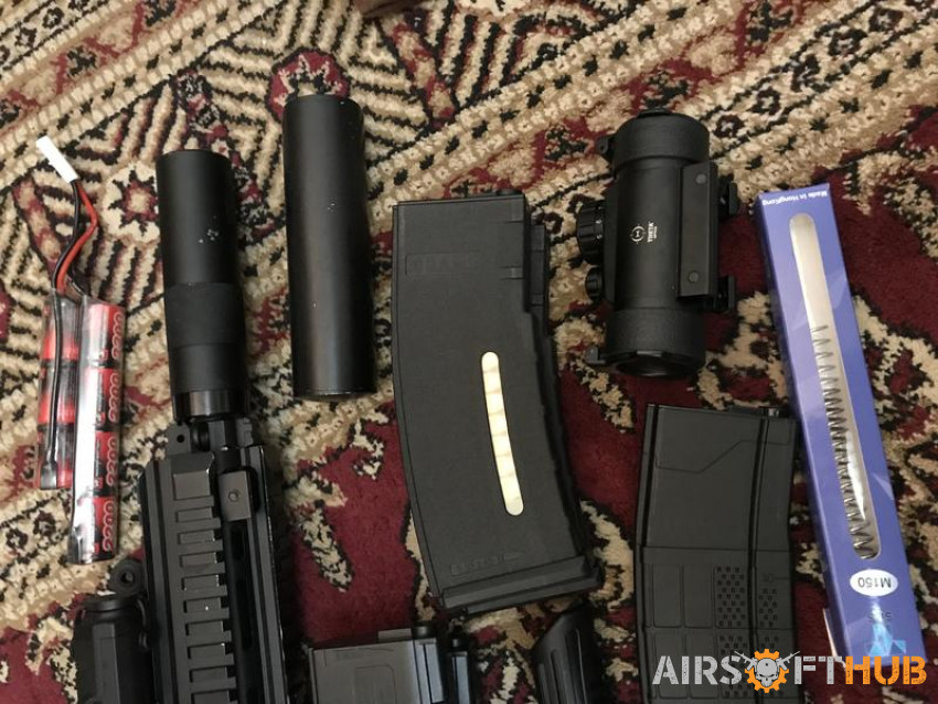 Gun accessories - Used airsoft equipment