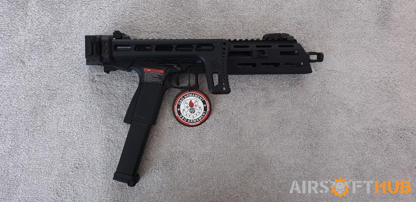 G&G ARMAMENT SMC-9 GBB SMG - Used airsoft equipment