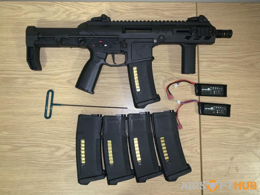 KWA EVE-4 upgraded - Used airsoft equipment