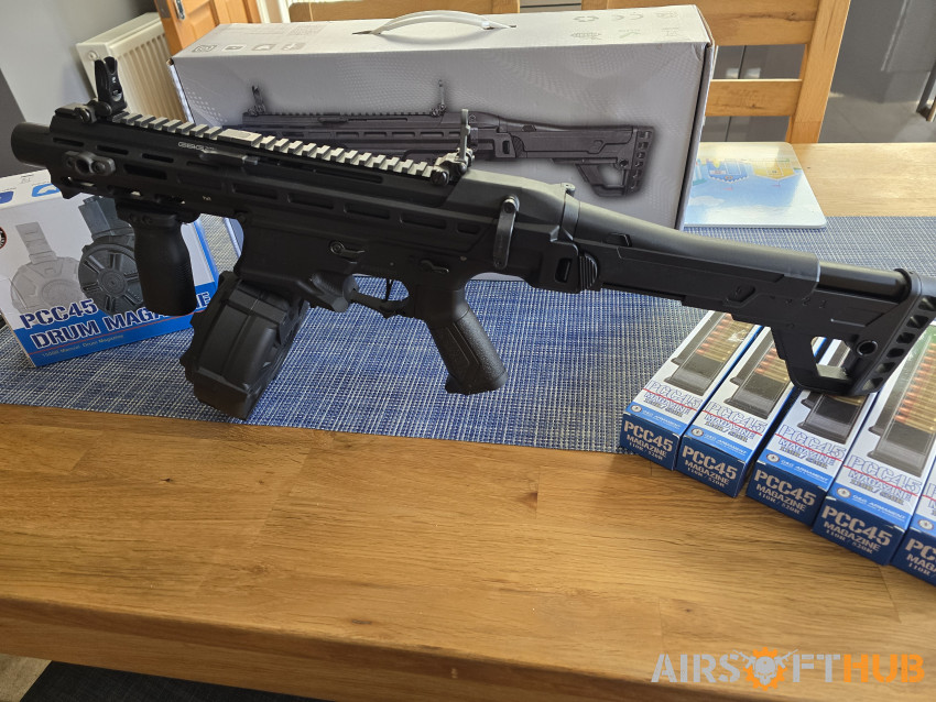 G&G MXC9 Submachine Gun - Used airsoft equipment