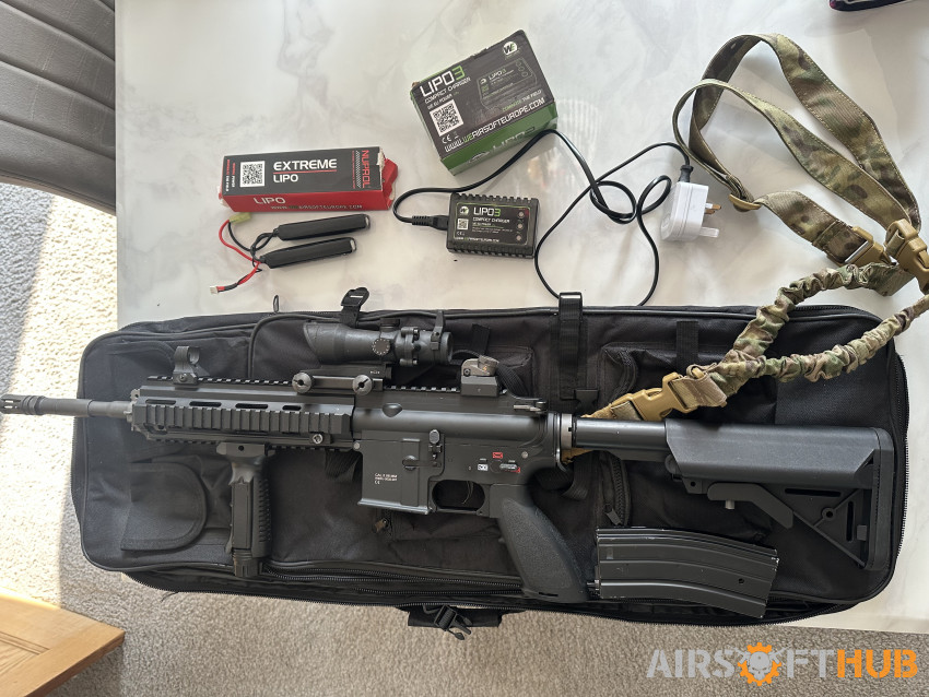 We 888 hk416 - Used airsoft equipment