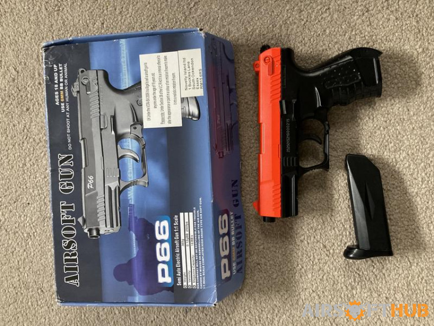 P66 Spring Powered Pistol - Used airsoft equipment
