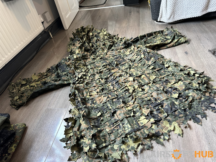 Flecktarn 3D Leaf Ghillie - Used airsoft equipment
