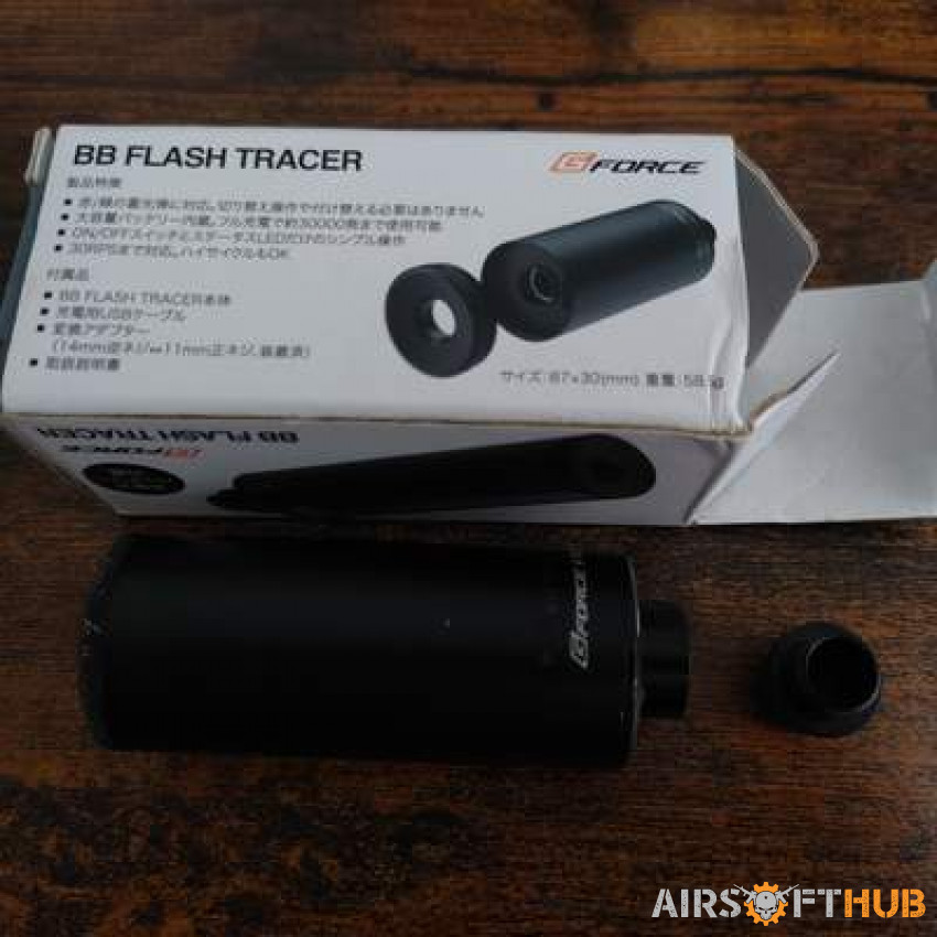 Tracer (please see content) - Used airsoft equipment