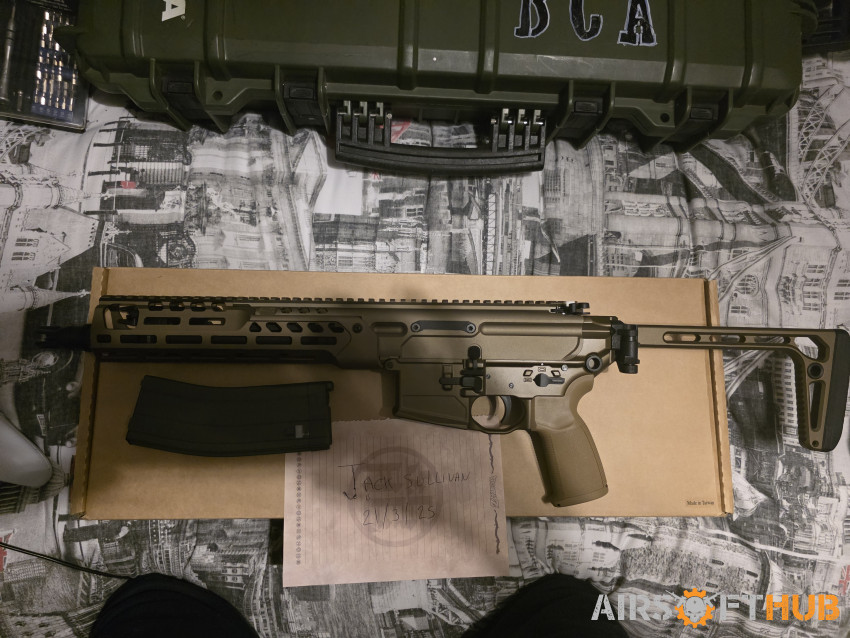 Apfg sig mcx spear lt - Used airsoft equipment