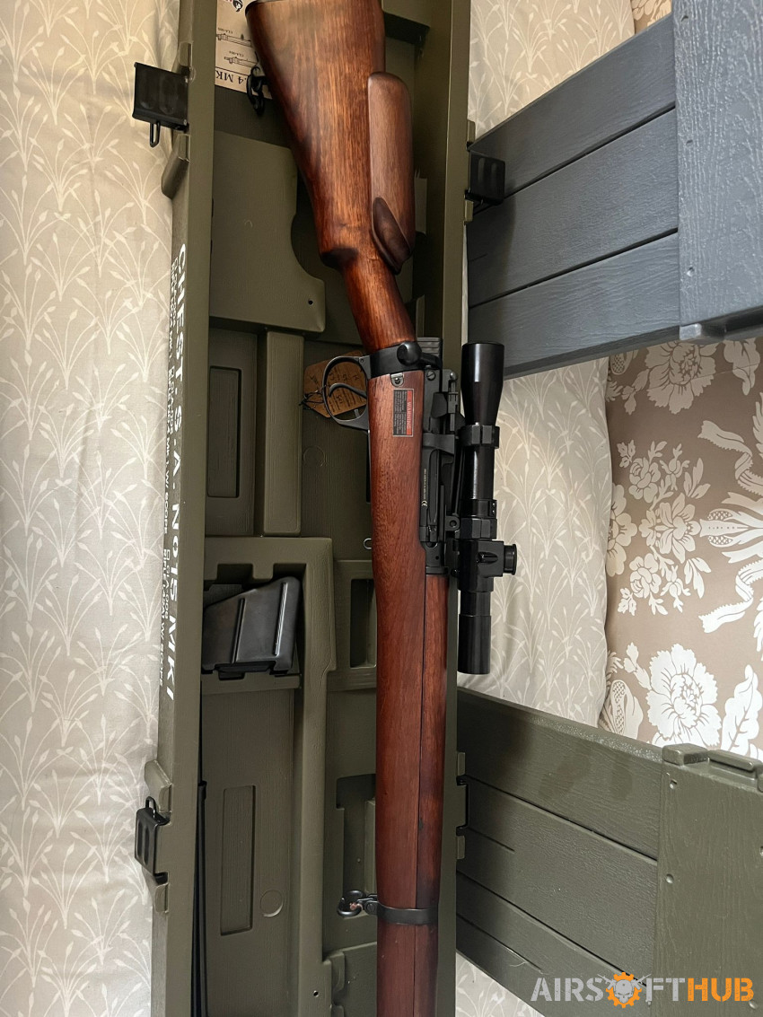 Ares Kar98 and Lee Enfield - Used airsoft equipment