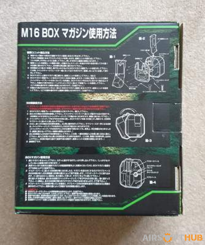 M-16 BOX MAGAZINE for TM - Used airsoft equipment