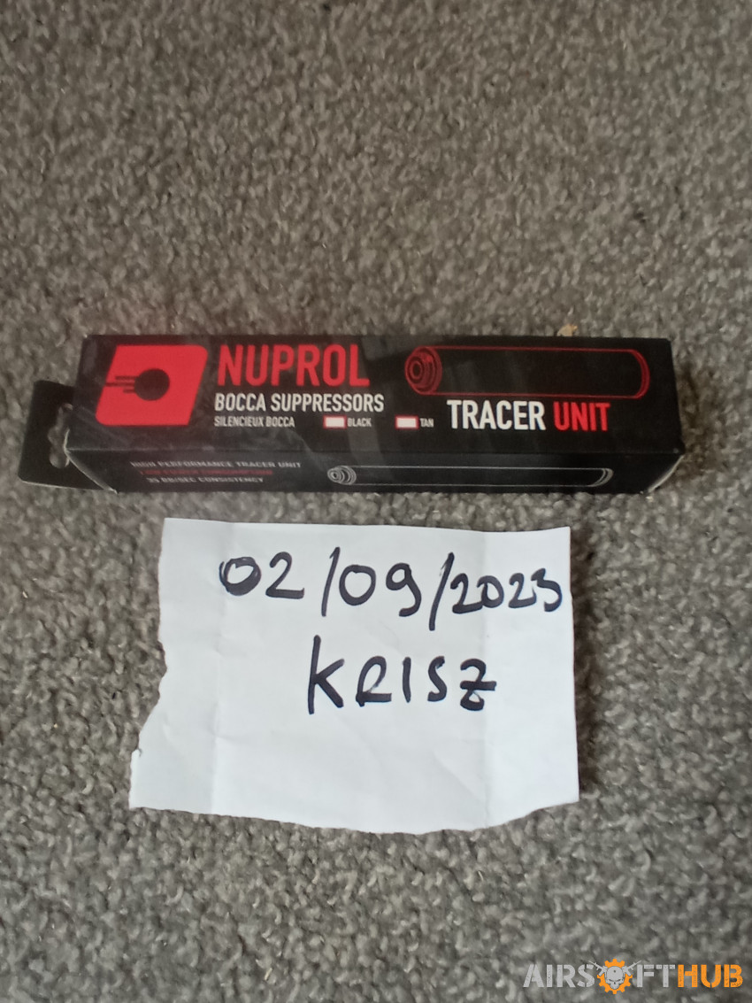 Nuprol Bocca Tracer (Black) - Used airsoft equipment