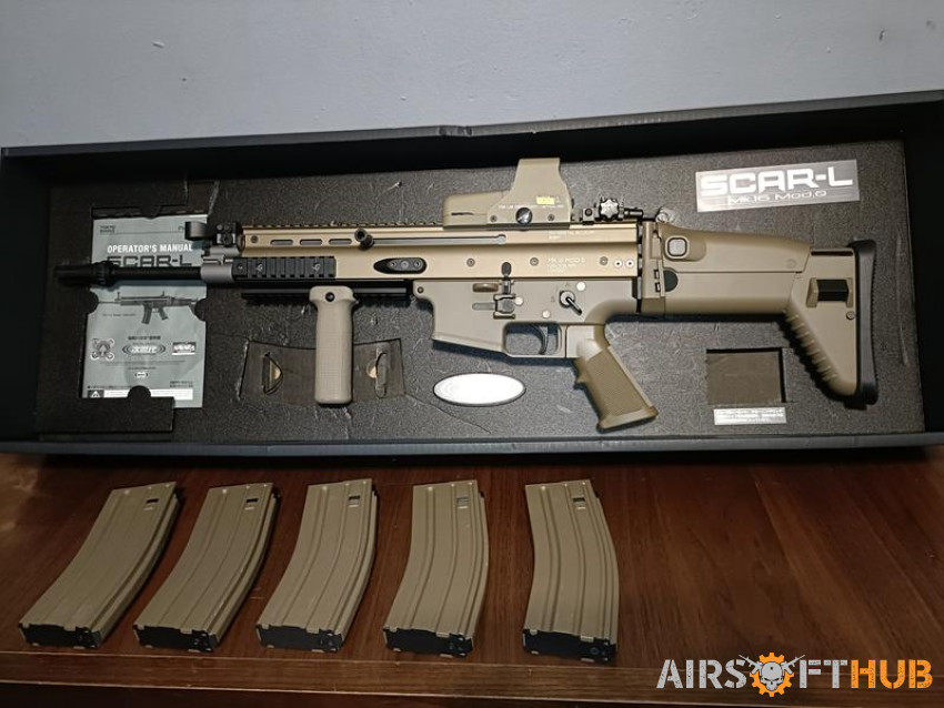 Tokyo Marui Scar-L upgraded - Used airsoft equipment