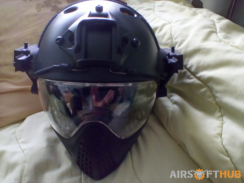 Tactical PJ Helmet F22 Airsoft - Used airsoft equipment