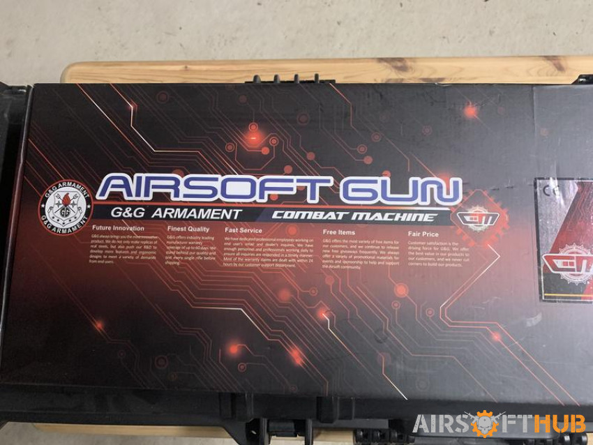 Gold ARP-9 limited edition - Used airsoft equipment