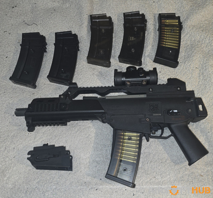 S&T g36 with mags & sight - Used airsoft equipment