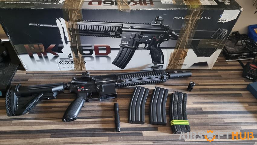 Tokyo marui 416d - Used airsoft equipment