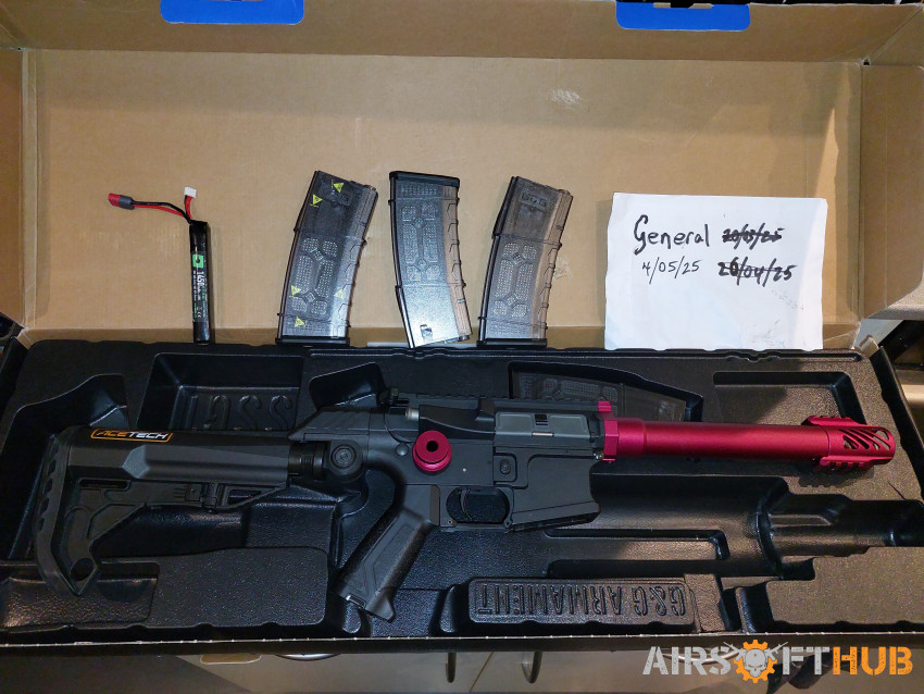 Ssg1 G&G bundle - Used airsoft equipment