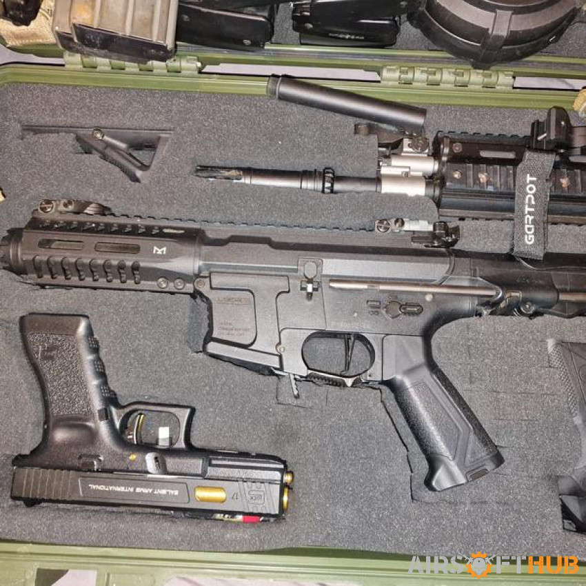 Full Kit, G&G ARP9 3 Pistols - Used airsoft equipment