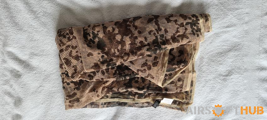 scrim and Shemagh - Used airsoft equipment