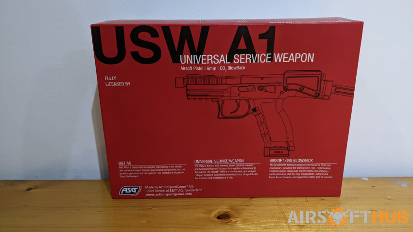 USW A1 tactical GBB pistol - Used airsoft equipment