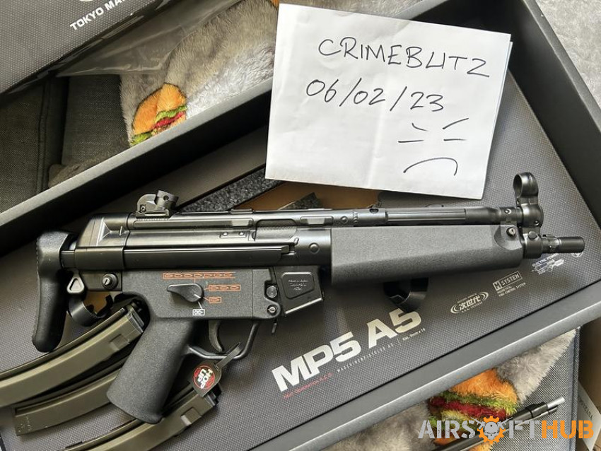 Marui mp5 ngrs as new - Used airsoft equipment