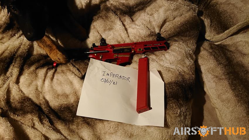 Classic Army X9 Red & Gold - Used airsoft equipment