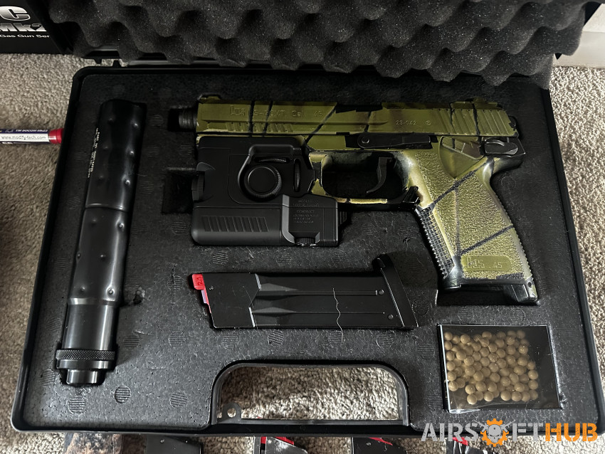 Highly upgraded TM MK23 - Used airsoft equipment