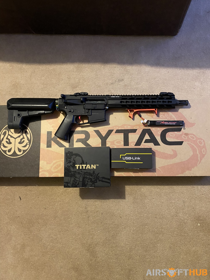 Very Upgraded Krytac CRB+ bits - Used airsoft equipment