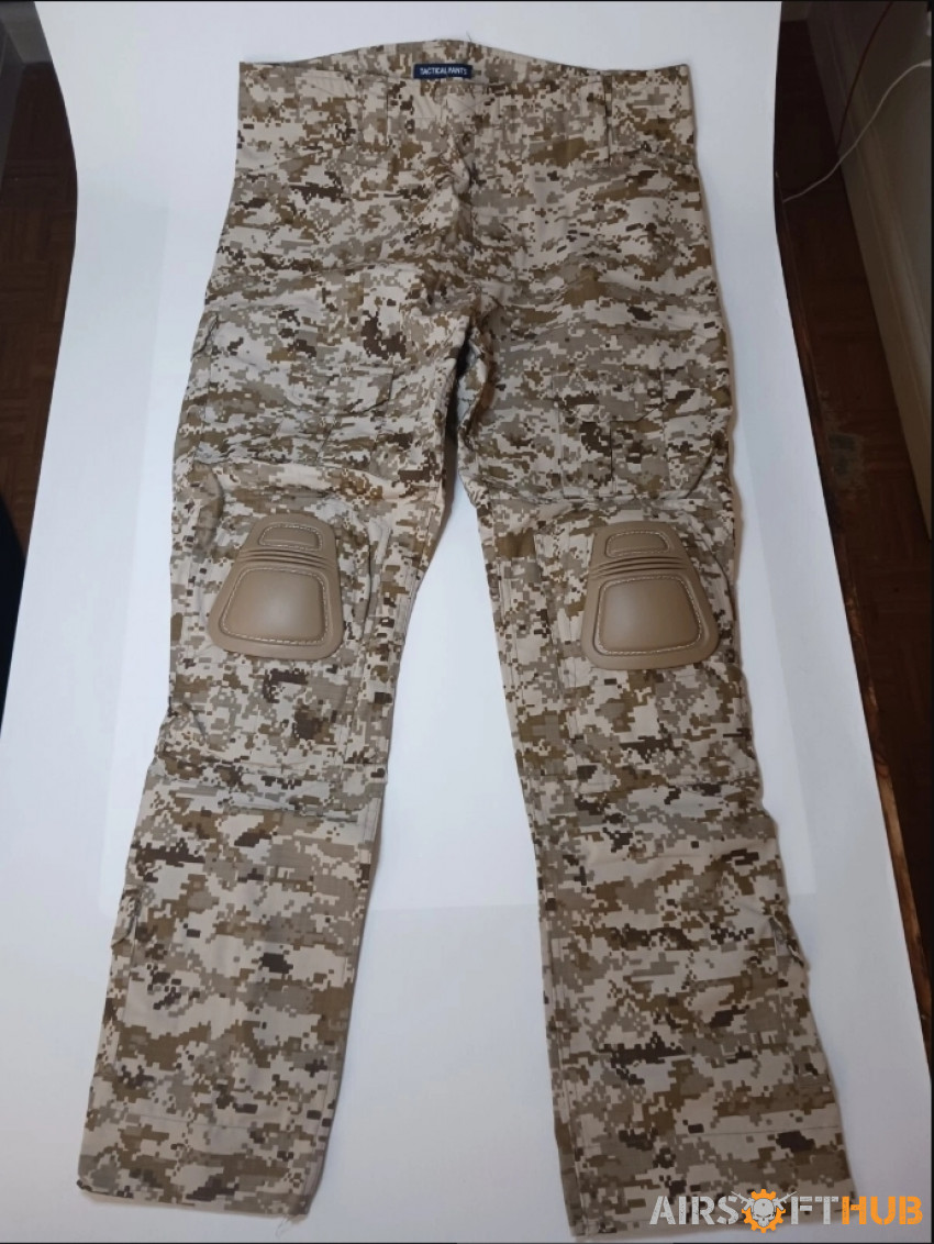 US digital desert camo set - Used airsoft equipment