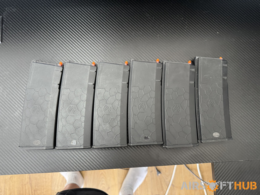 6x mtw magazines - Used airsoft equipment