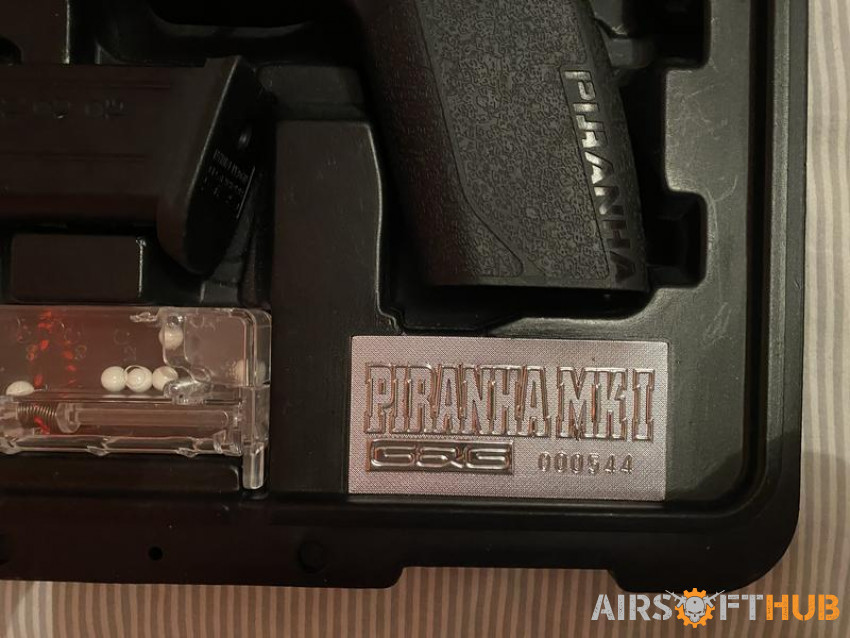 G&g piranha mk1 gas pistol - Used airsoft equipment